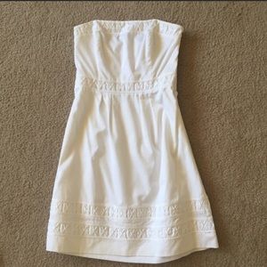 NWT! White House Black Market white dress